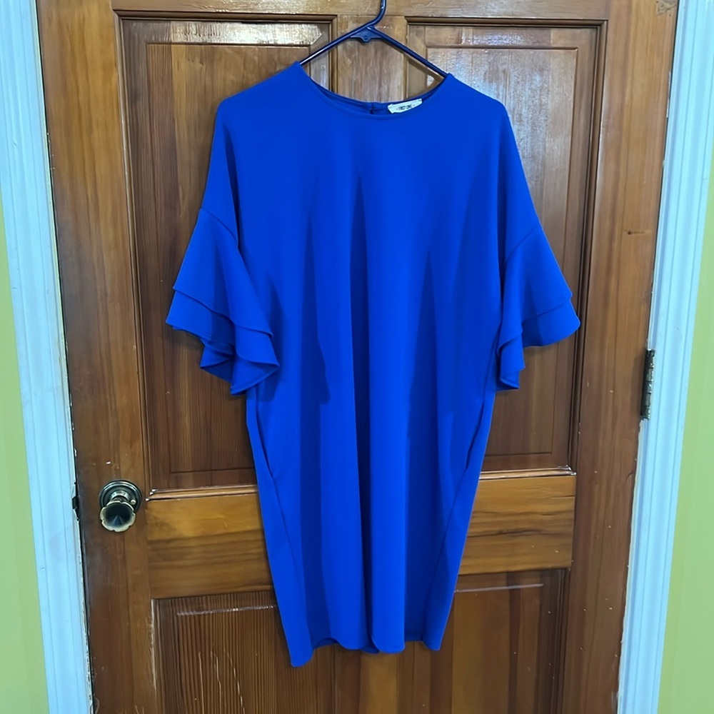 NWT First Love Royal Blue Dress Size Large